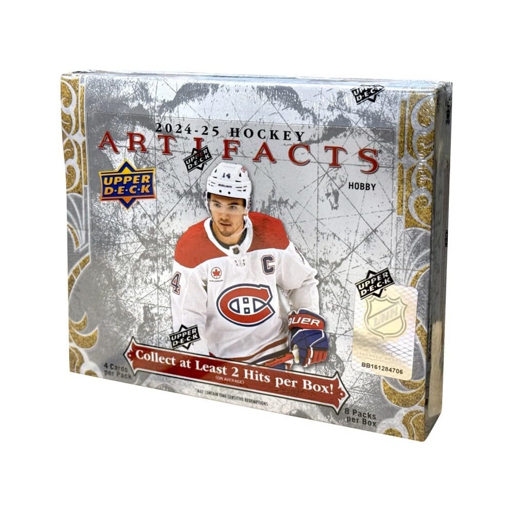 Amazon.com: 2024-25 Upper Deck Artifacts Hockey Hobby Box